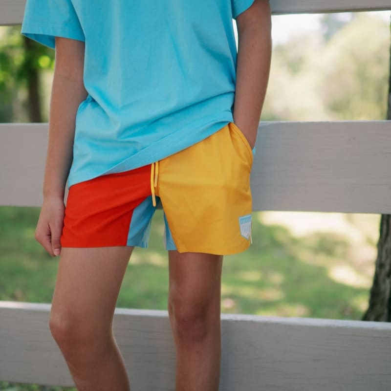 Multicolor Shorts Wild West Plate Crate Bandit Sports