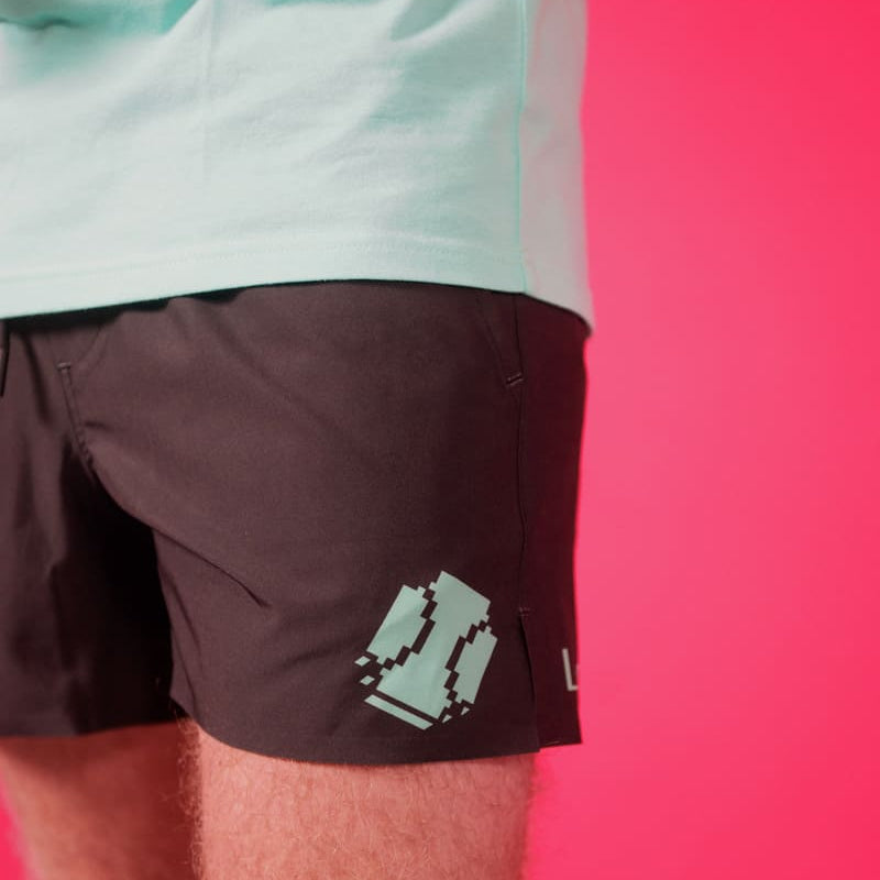 Night Glitch Shorts Plate Crate Bandit Sports