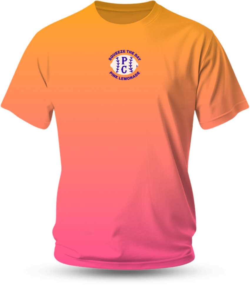 Lemonade Gradient Performance Tee