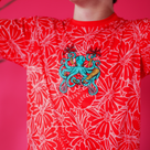 Summer Vibes Pink Long Sleeve T-Shirt