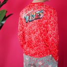 Summer Vibes Pink Long Sleeve T-Shirt
