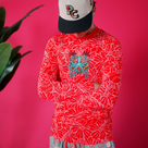 Summer Vibes Pink Long Sleeve T-Shirt