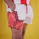 Creme Ticket Shorts