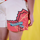 Creme Ticket Shorts