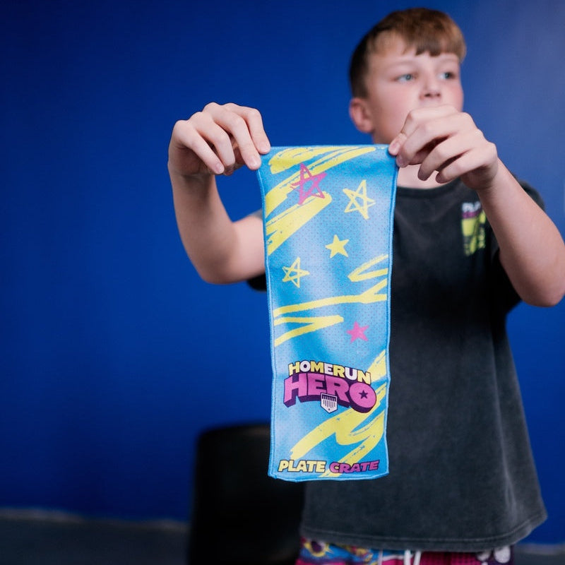 Pocket Towel Hero Crate Plate Crate Bandit Sports