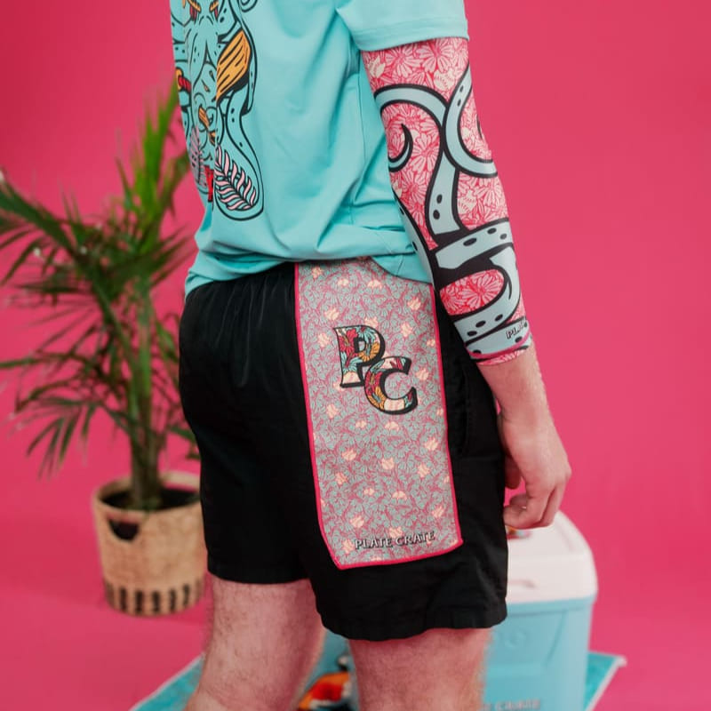 Pocket Towel Summer Vibes Plate Crate Bandit Sports