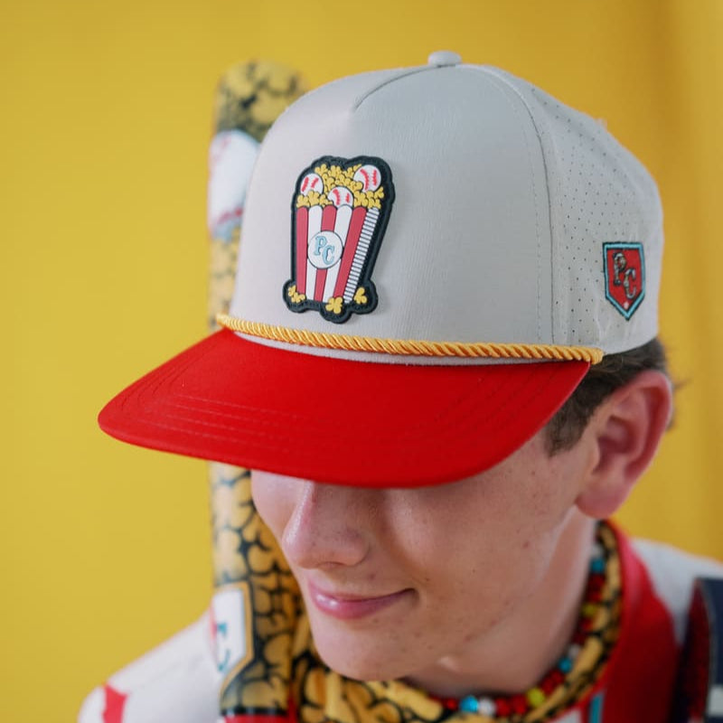 Popcorn Hat Plate Crate Bandit Sports