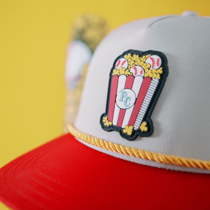 Popcorn Hat Plate Crate Bandit Sports