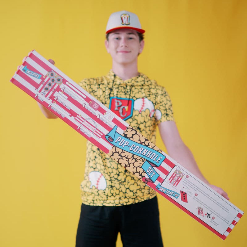 Popcorn Hole Set Plate Crate Bandit Sports