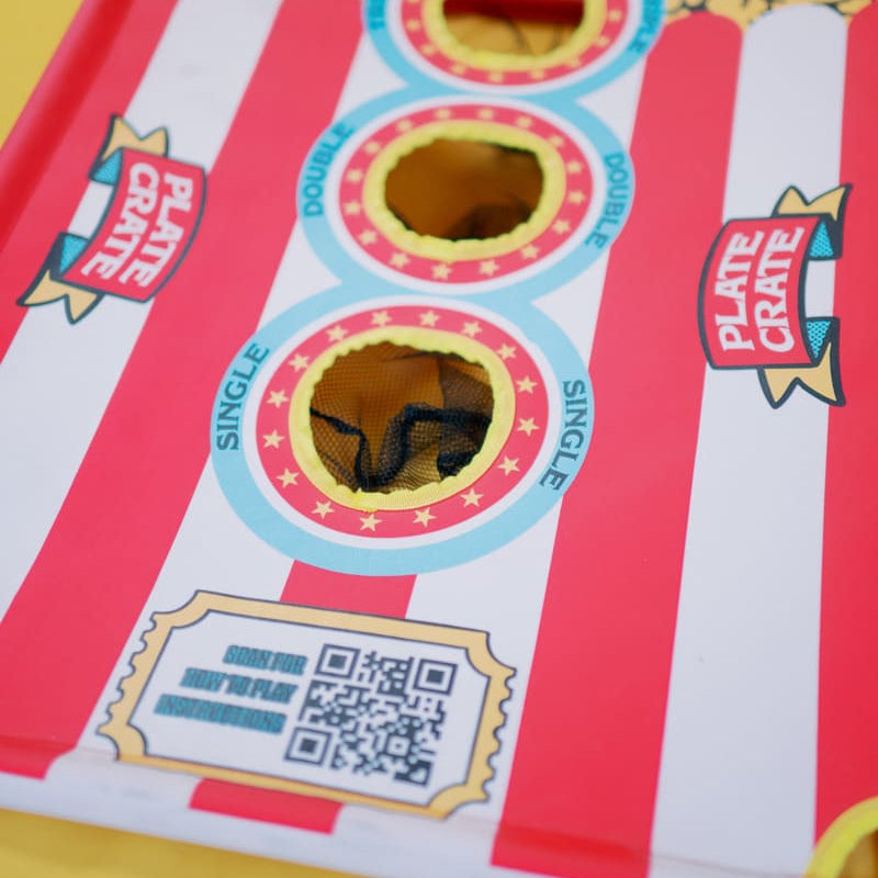 Popcorn Hole Set Plate Crate Bandit Sports