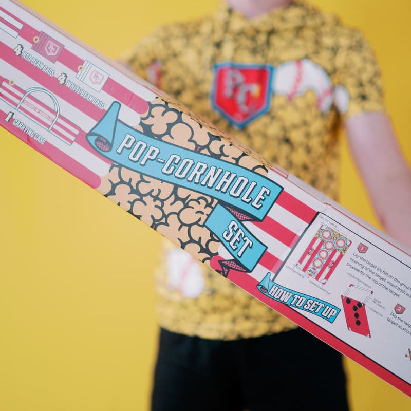 Popcorn Hole Set Plate Crate Bandit Sports