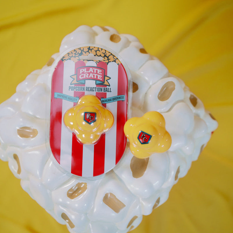Popcorn Reaction Ball Plate Crate Bandit Sports