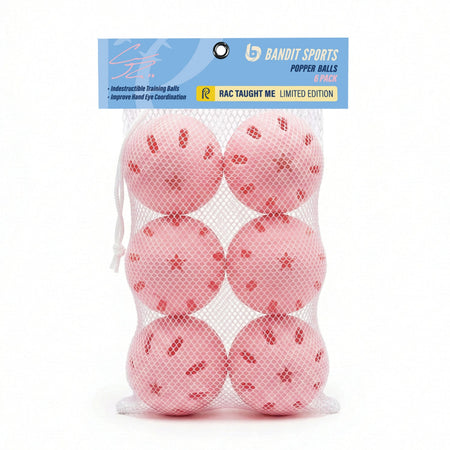 RAC Popper Balls 6-Pack | Pop Up Tee Balls | Plate Crate | Plate Crate