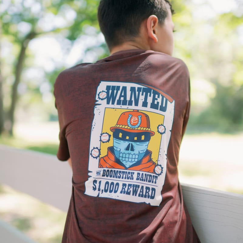Rawhide Performance Tee WildWest Plate Crate Bandit Sports