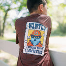 Rawhide Performance Tee WildWest Plate Crate Bandit Sports