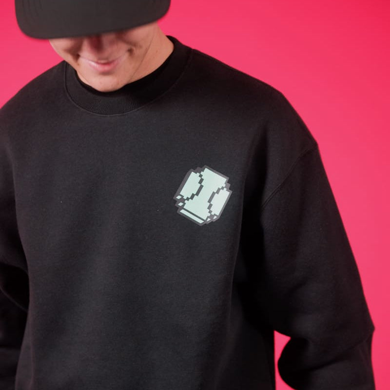 Retro Gamer Crewneck Plate Crate Bandit Sports