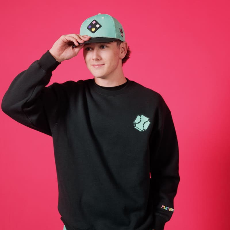 Retro Gamer Crewneck Plate Crate Bandit Sports