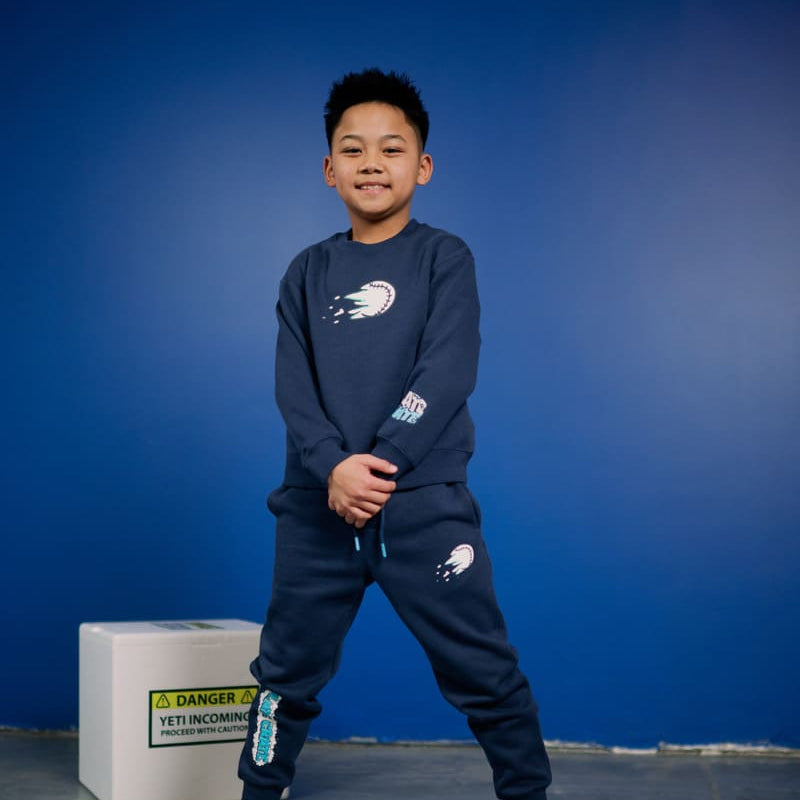 Snowflake Crewneck Plate Crate Bandit Sports