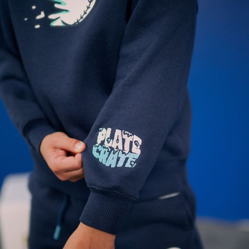 Snowflake Crewneck Plate Crate Bandit Sports
