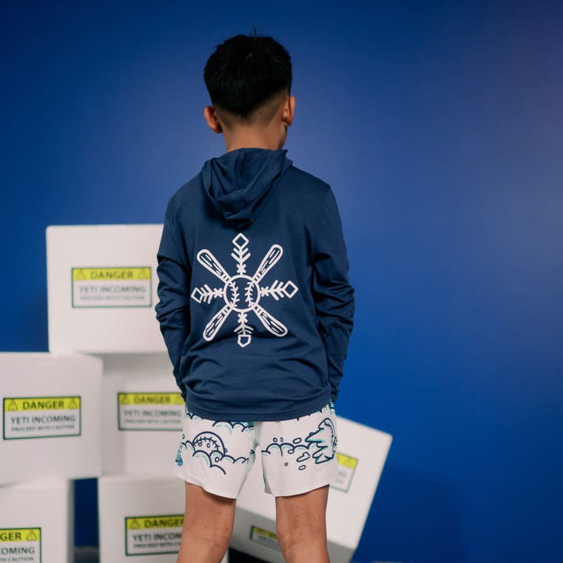 Snowflake Lightweight Hoodie Plate Crate Bandit Sports