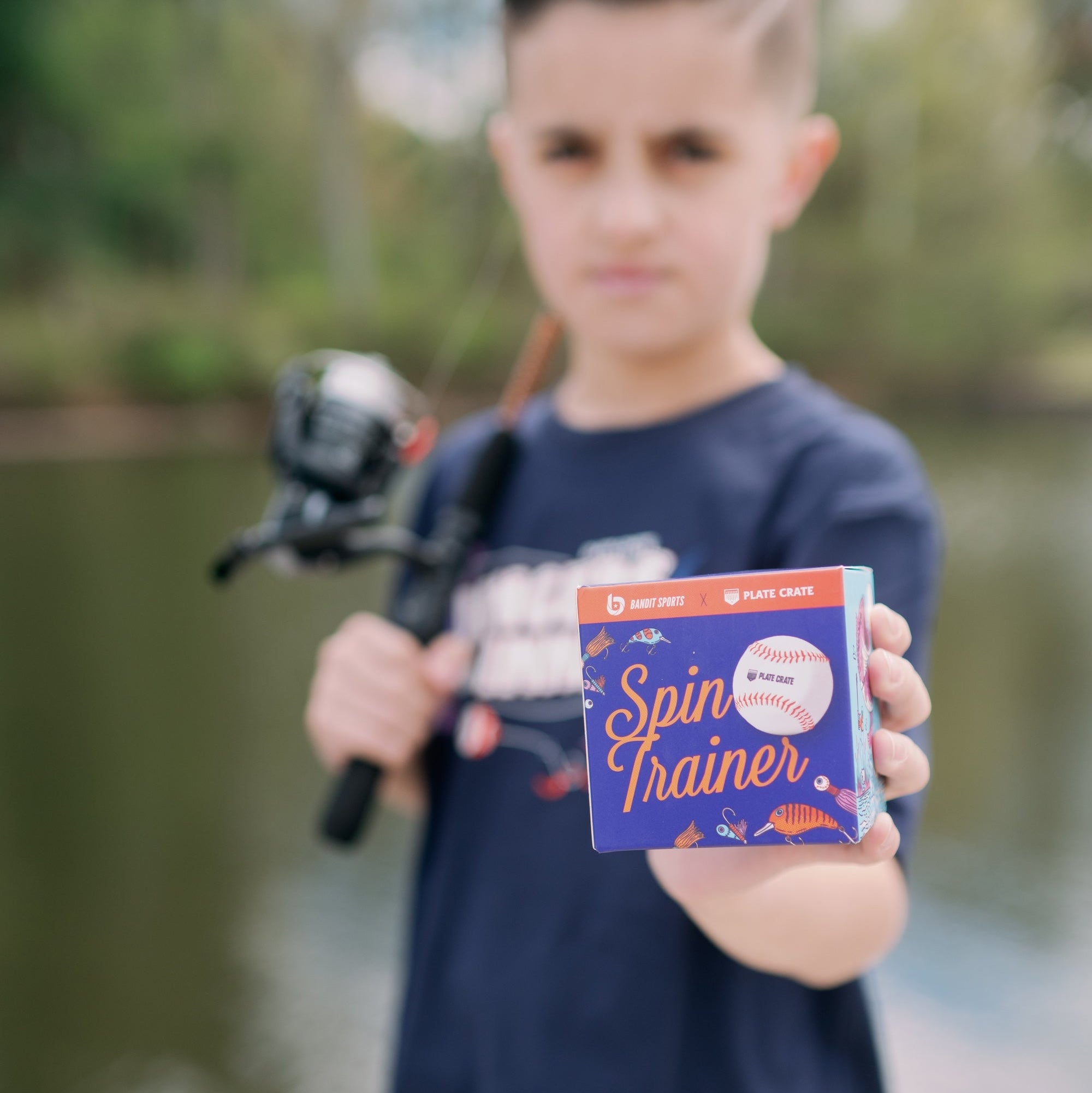 Spin Trainer Fishing Plate Crate