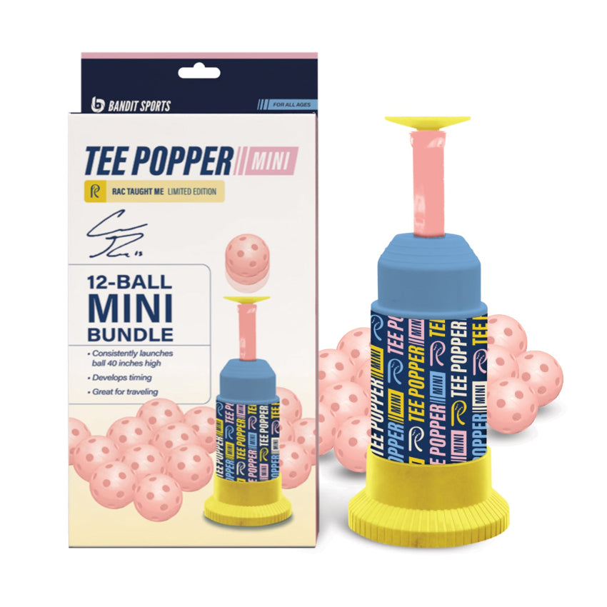 Tea Popper Tee Popper & Tee Popper Balls | Baseball Training Aids | Plate Crate
