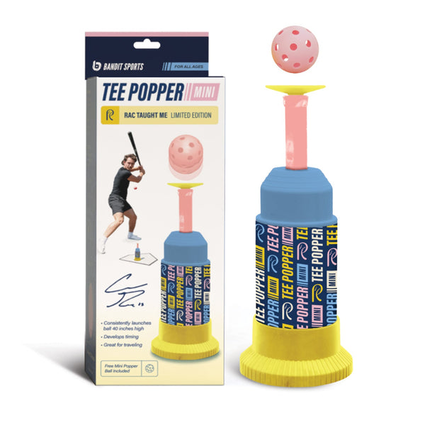 RAC Tee Popper Mini | Pop Up Tee for Baseball | Plate Crate