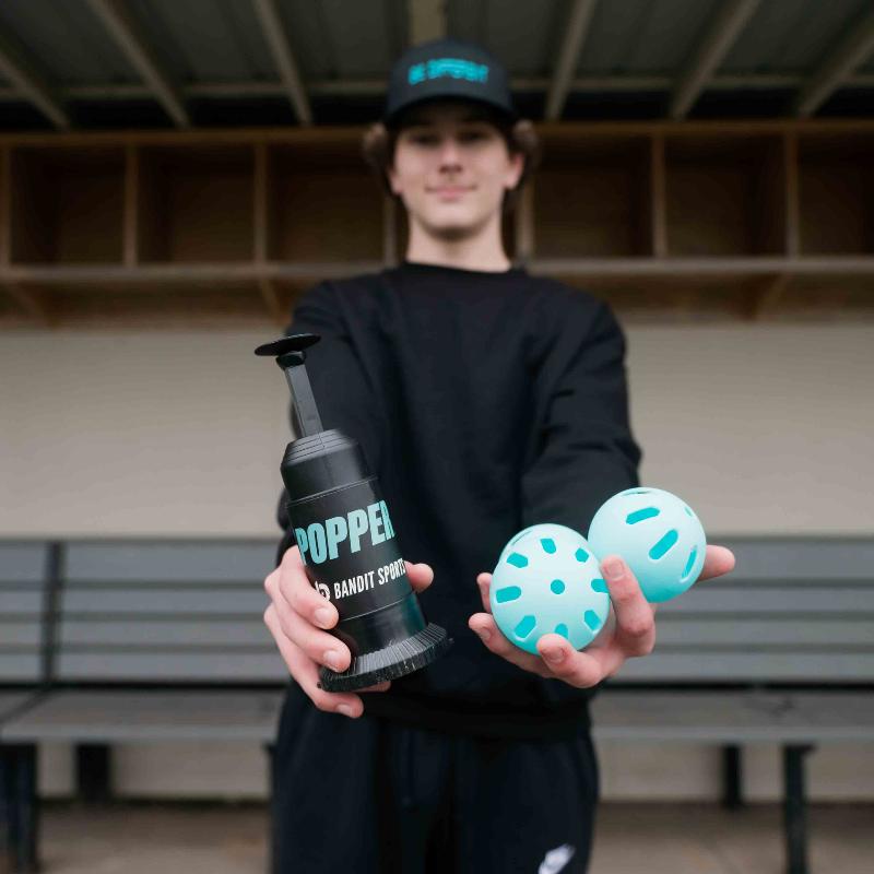 Tea Popper Ball Popper Tee Popper 202 Bundle | Plate Crate Teeter Popper