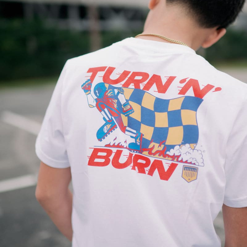 Turn'N'Burn T-Shirt Plate Crate Bandit Sports