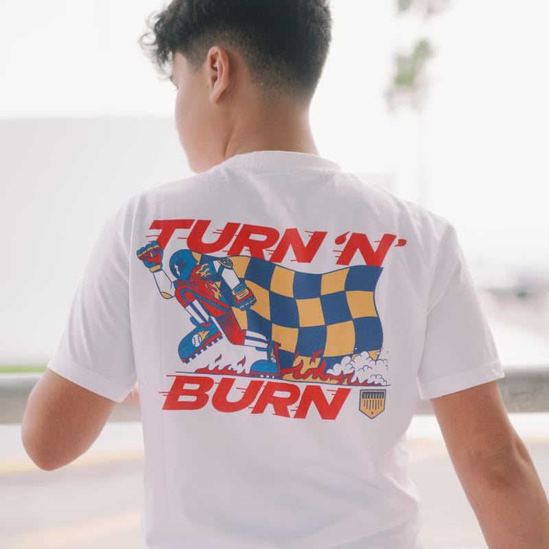 Turn'N'Burn T-Shirt Plate Crate Bandit Sports