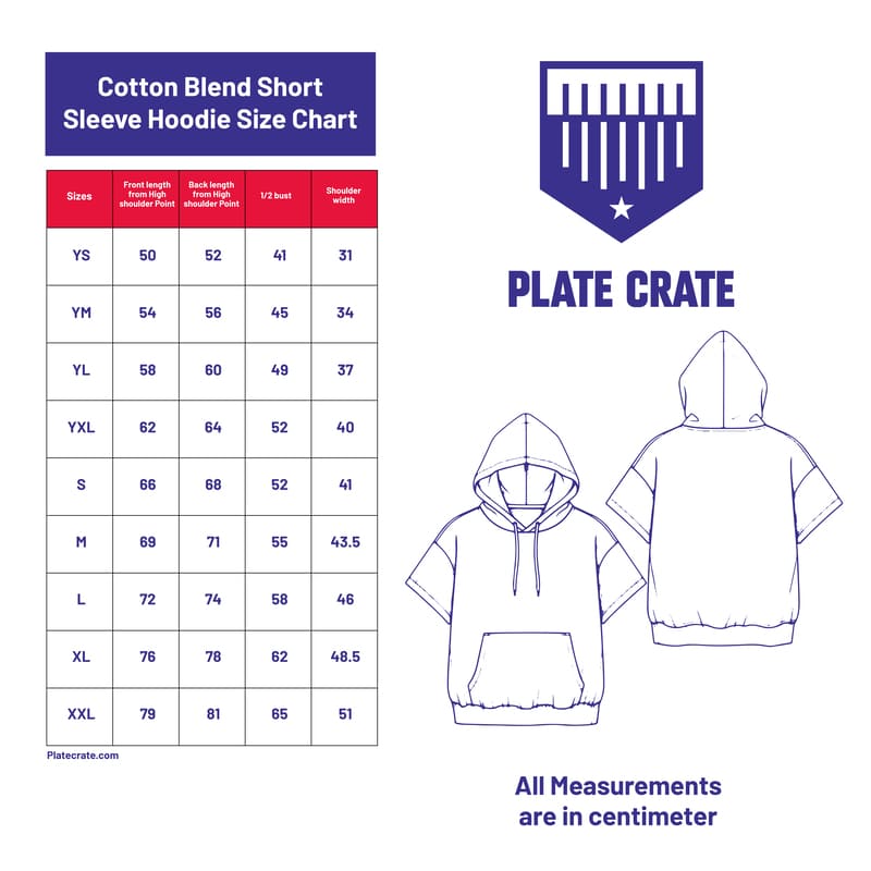 Shoodie Size Chart1