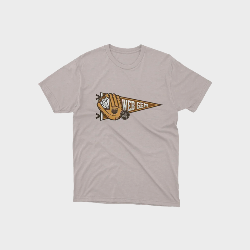 Web Gem Tee Plate Crate