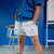 White Doodle Shorts Back2school Plate Crate Bandit Sports
