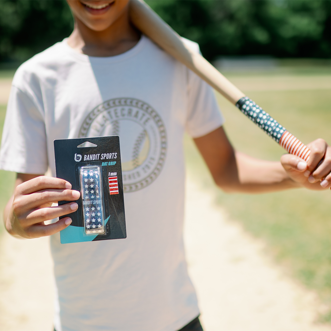 Bat grip tape, red white and blue grip tape, baseball bat grip tape