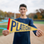 Baseball pennant, plate crate pennant, baseball accessory