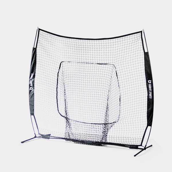 pro net, net, baseball net, bandit sports, baseball training gear, hitting, pitching, throwing, batting practice, training gear