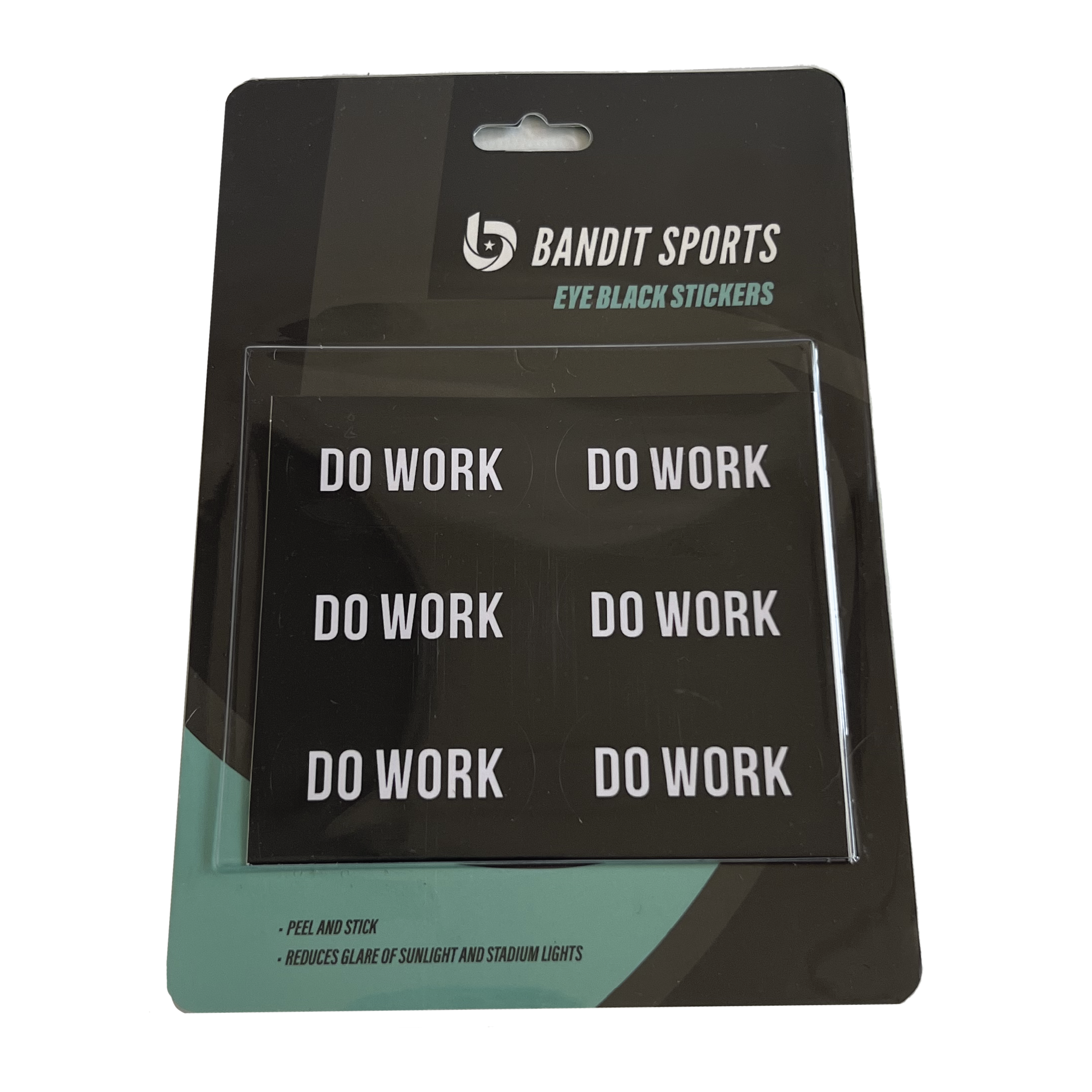 Bandit Sports, Eye Black Stickers, Do work, eye stickers