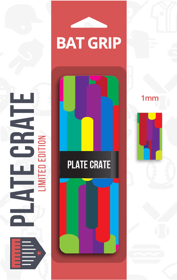 Plate Crate Limited Edition Art Bat Grip