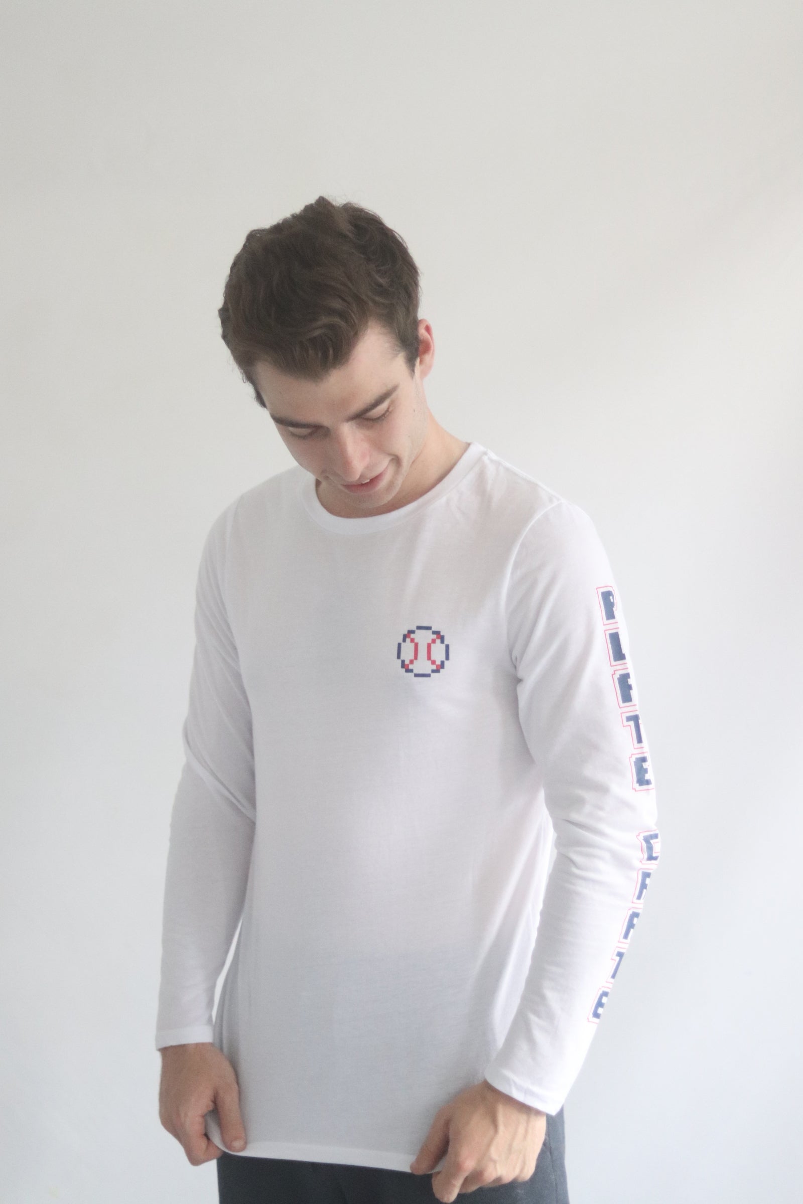 Gamer long sleeve tee, Baseball Tee, Baseball apparel