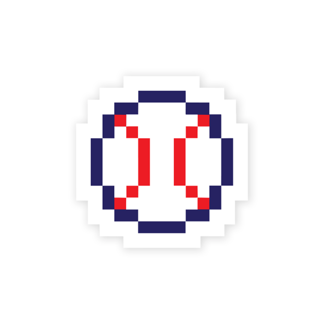 Baseball Sticker, Baseball, Gamer Sticker