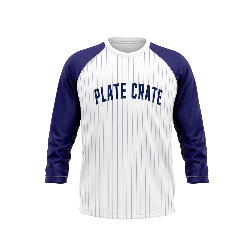 Pinstripe Raglan Tee
