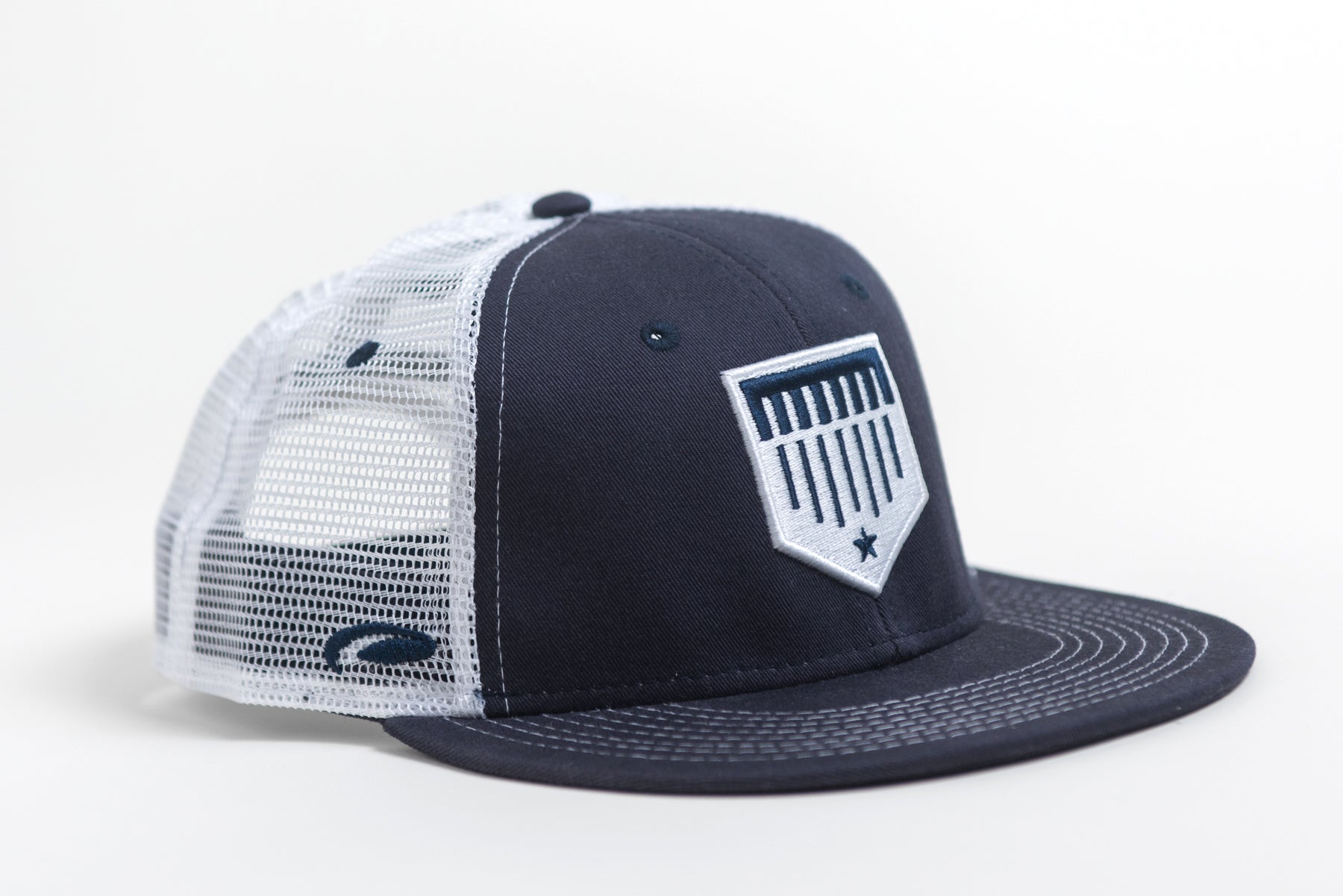 Navy Trucker Hat image 1
