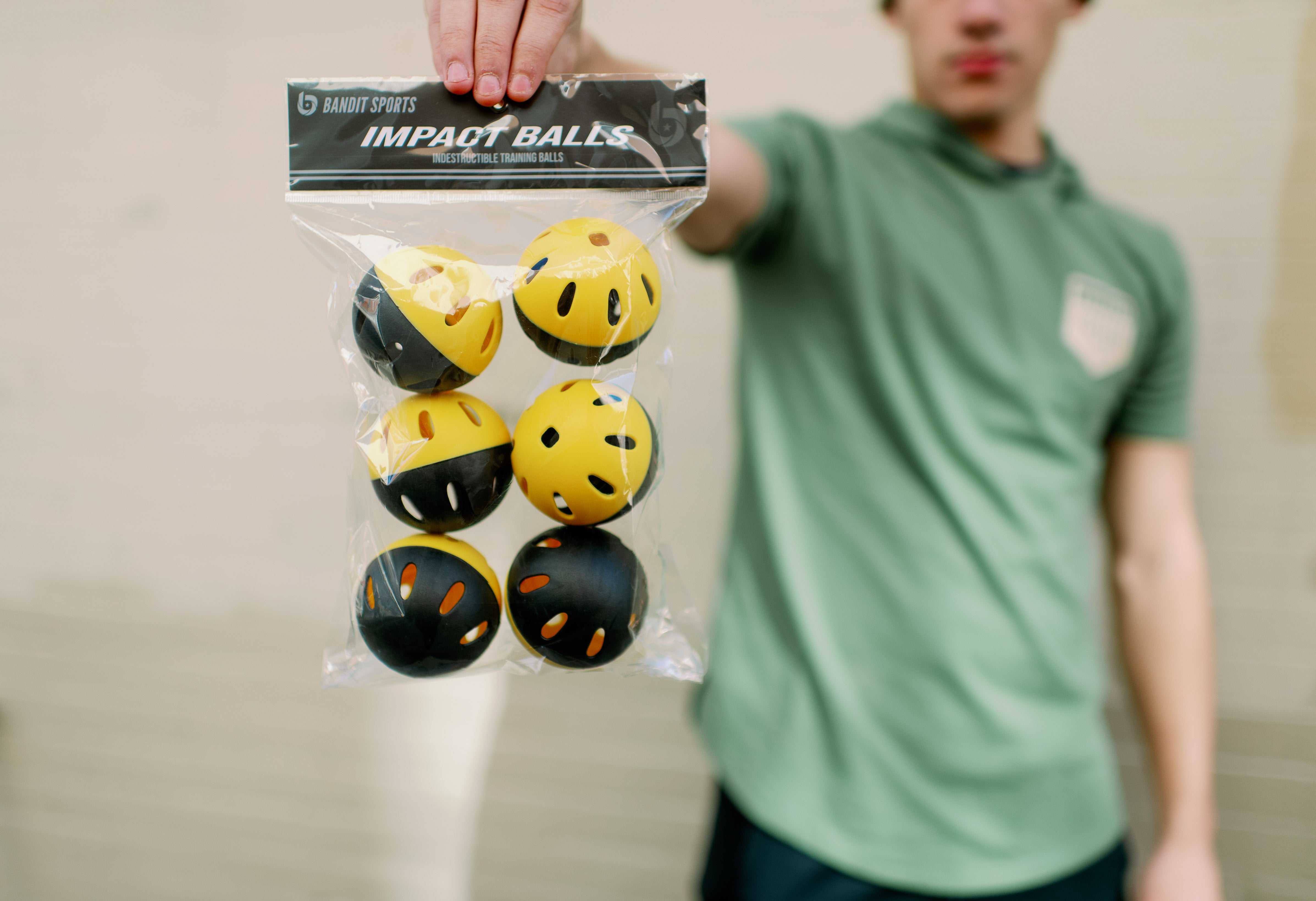 Bandit Sports Impact Balls, baseball gift, plate crate