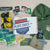 March Scoreboard Crate. Short Sleeve Hoodie, Impact Balls, Knit Hat, two bags of Jalapeño Popper Seeds, Topps Sample Pack, Power Base, Scoreboard Sticker