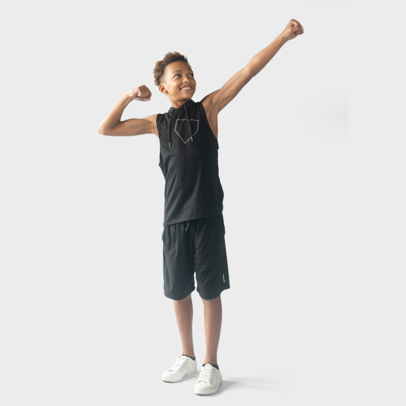 Step Up Sleeveless Hoodie Plate Crate
