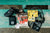 Polarized Sunglasses, Bandit Sports Wrist Wrap, Char-Grilled Hotdog Seeds, Bat and Band, Bandit Sports Power Grip