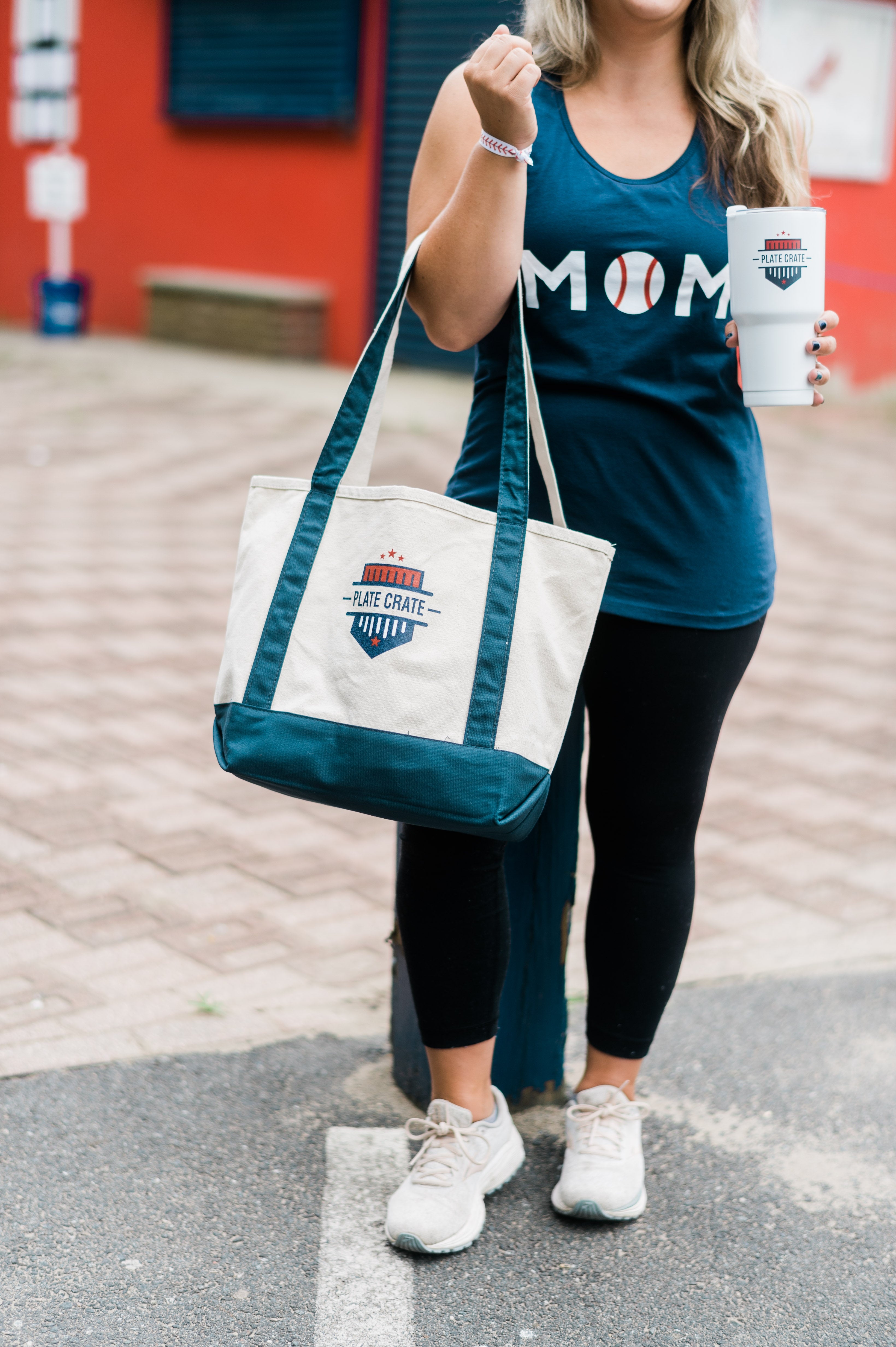 baseball mom plate crate box baseball gifts Mom box, baseball mom gifts